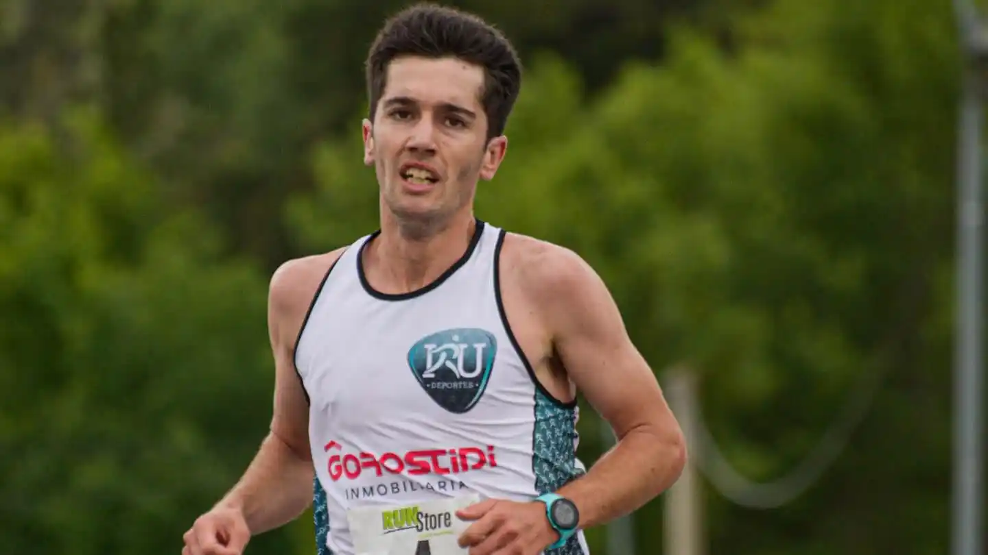 Juan Ignacio Redolatti, atleta local.