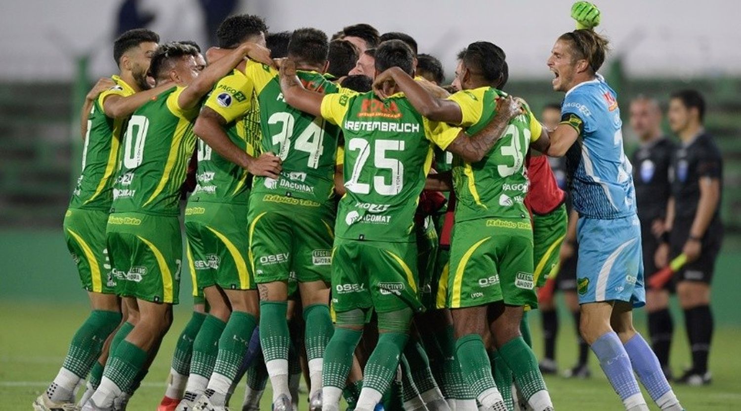 Defensa y Justicia visita al Palmeiras