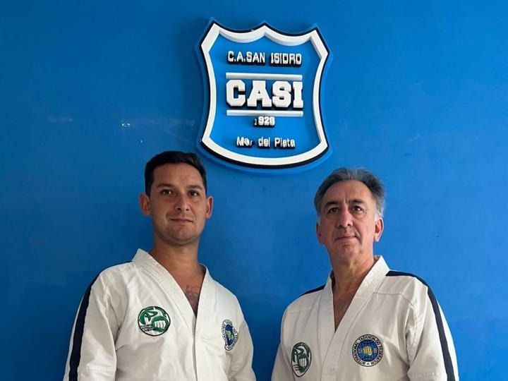 Rodrigo Darchivio y Alejandro Yapuncic en San Isidro.