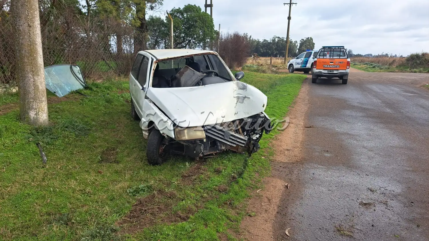 fiat uno choque