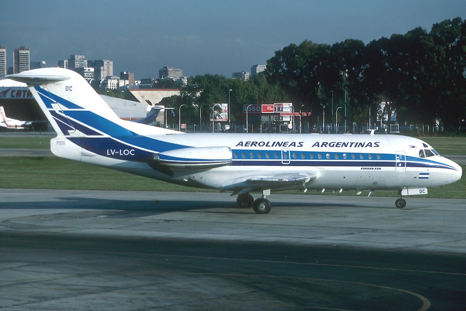 #TBT: Los vuelos de Aerolíneas Argentinas entre Mar del Plata y Punta del Este en 1987