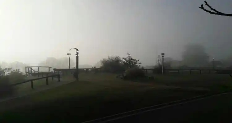 Advierten que habrá mucha niebla y que reducirá la visibilidad