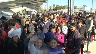 Miles de jóvenes participaron de un festival de youtubers