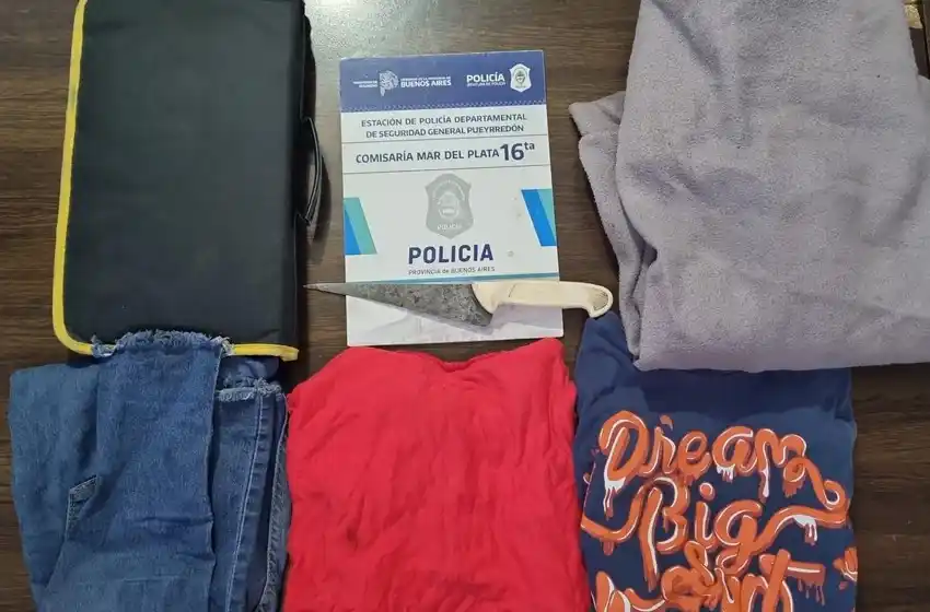 Lo detuvieron tras robar en una vivienda del barrio General Pueyrredon