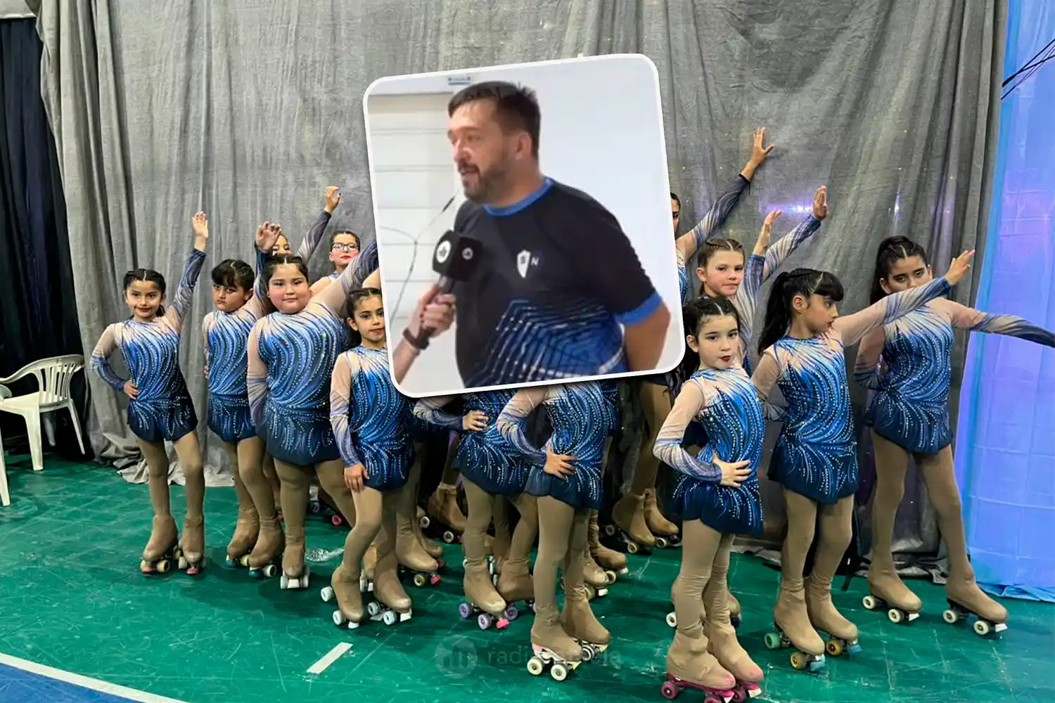 Ariel Baiguera - profesor |  El sábado se realizará el Festival Anual de patín en el polideportivo de Sportivo Norte