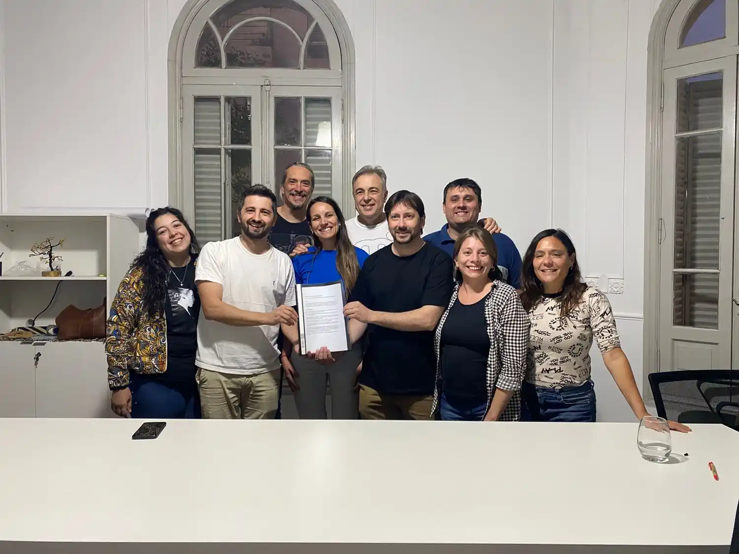 Antonio Ciceri, docente de nivel primario, egresado del ISP2 / José Grassino, profesor de historia, egresado del ISP2 | Presentaron un proyecto para fortalecer la Formación Docente en Rafaela.