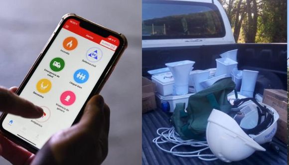 El Municipio recordó que funciona la aplicación BasApp para alertas y emergencias