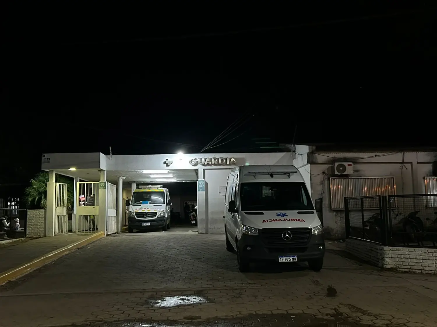 Una motociclista fue trasladada a la Guardia del Hospital. Foto: La Opinión.