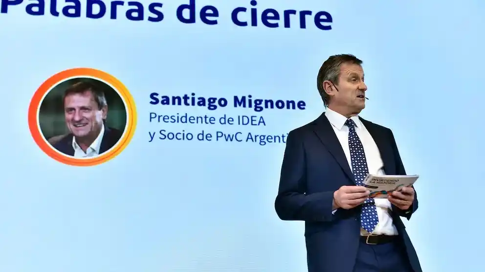 Cierre del Coloquio de IDEA: Mignone pidió "persistir en el rumbo de la estabilización" y planteó nueve compromisos