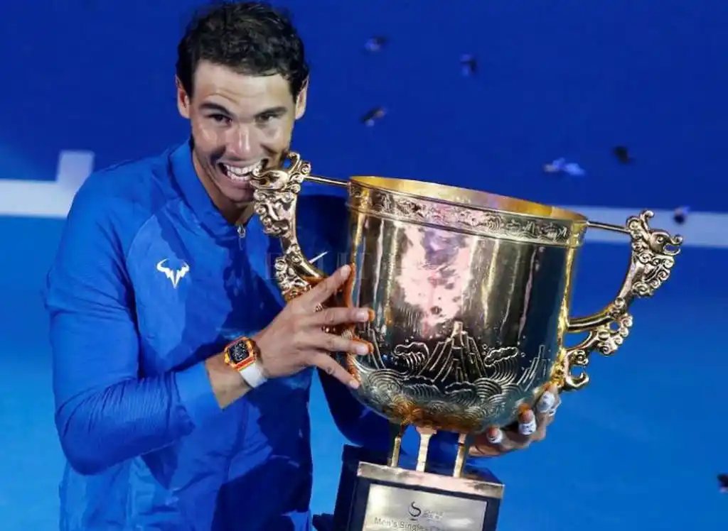 Nadal aplasta a Kyrgios y conquista en Pekín su sexto título del año