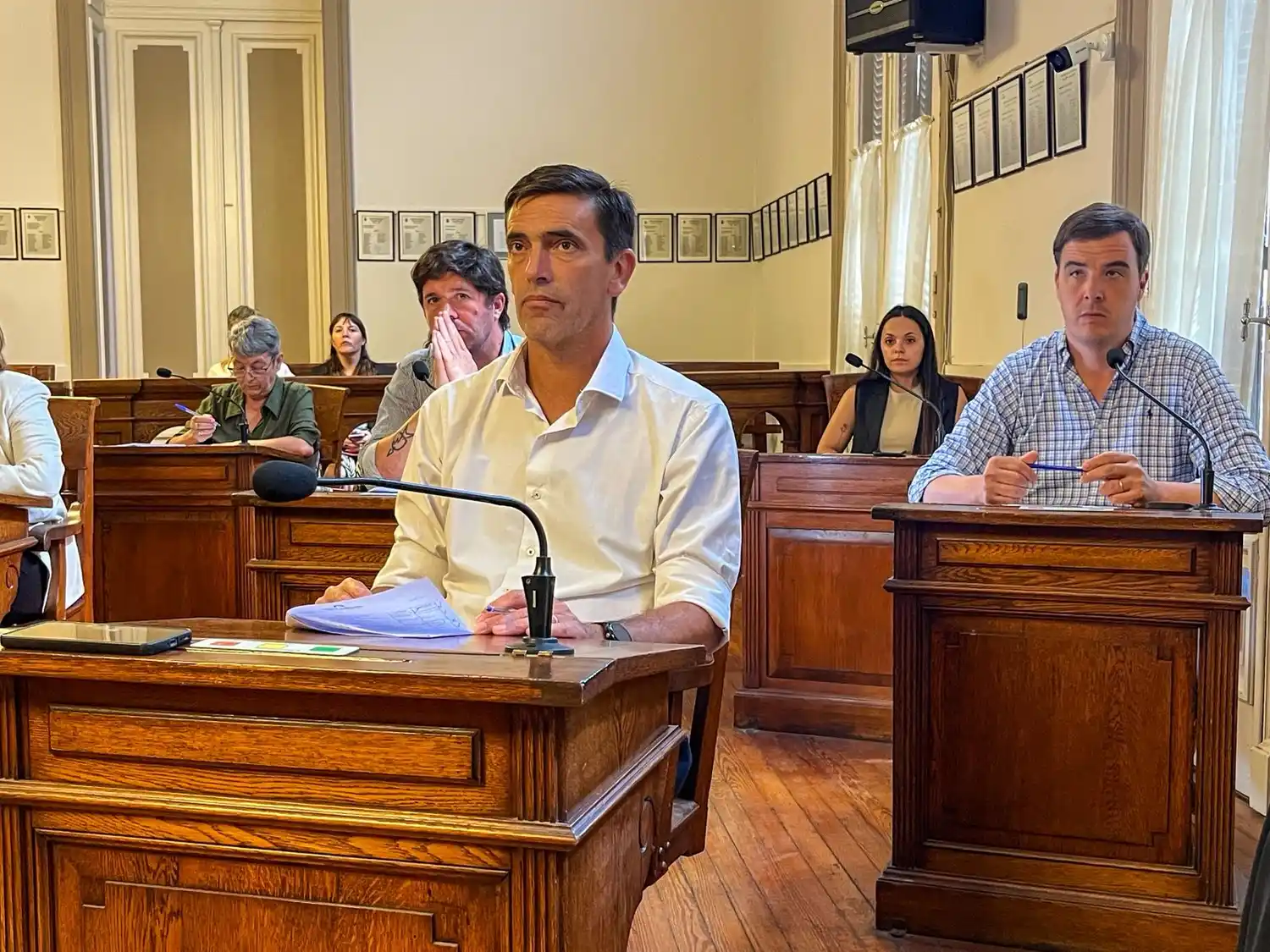 Rogelio Iparraguirre, concejal de Fuerza Patria.