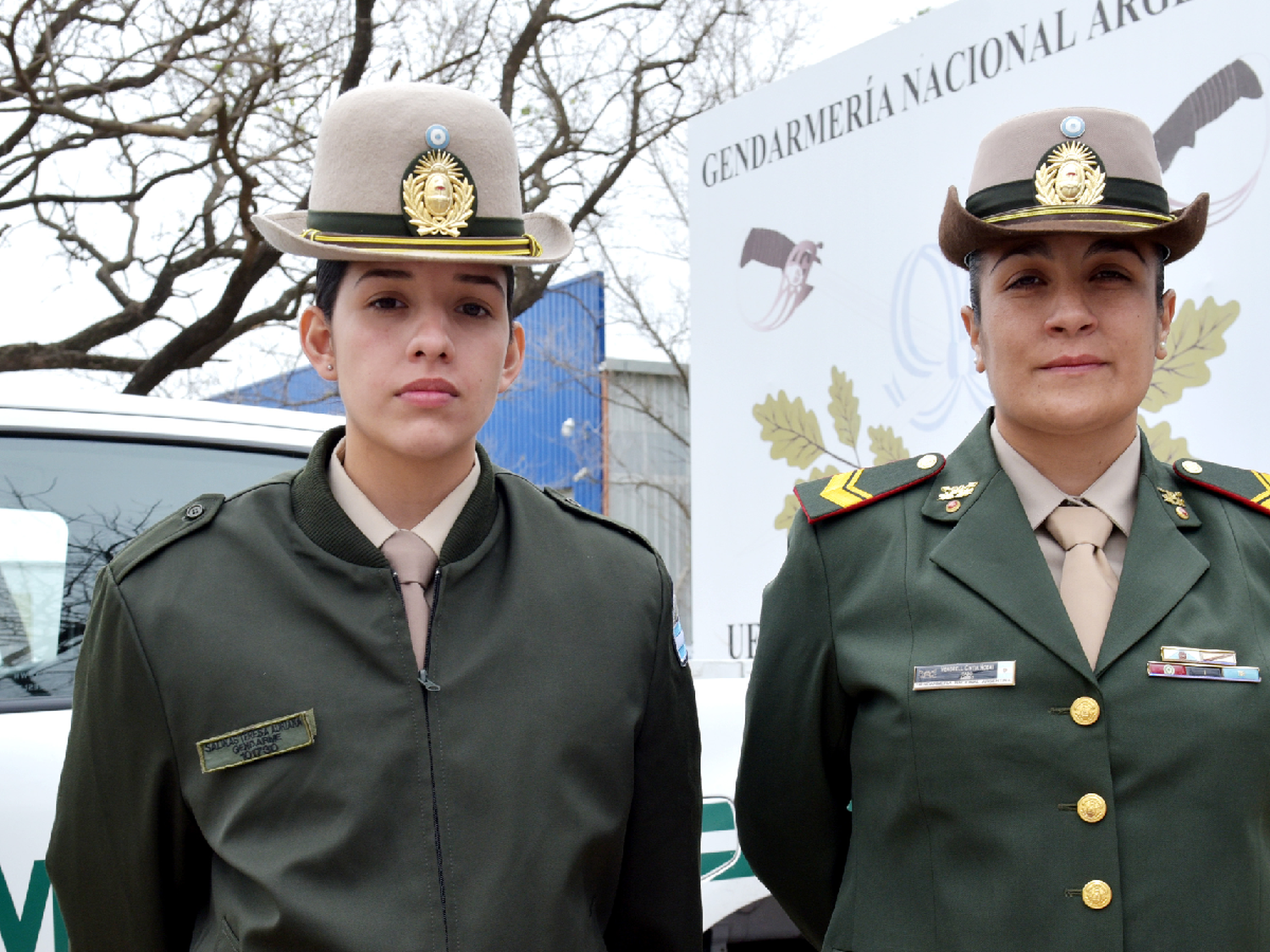 Ellas, las gendarmes