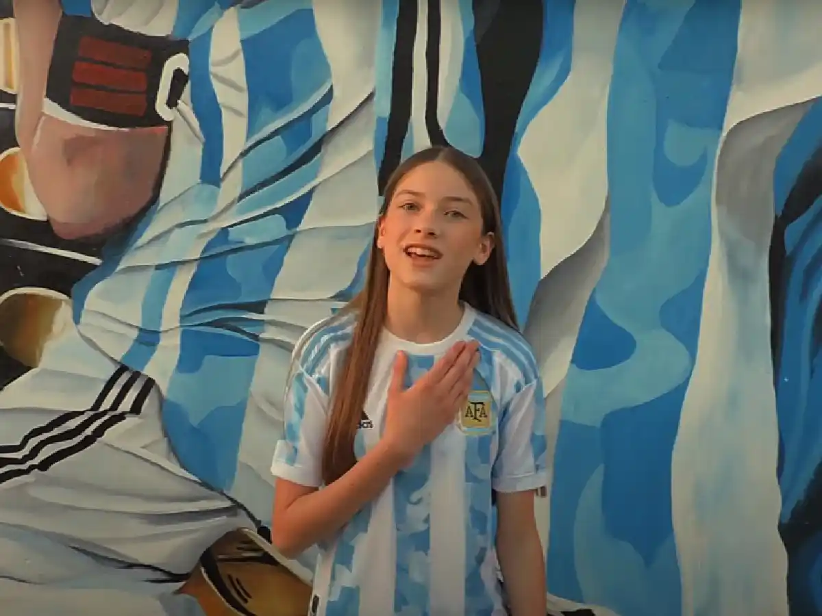  La sanfrancisqueña que le dedicó una cumbia a Messi 