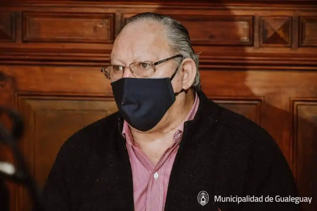 El Intendente de Gualeguay confirmó que contrajo Covid-19