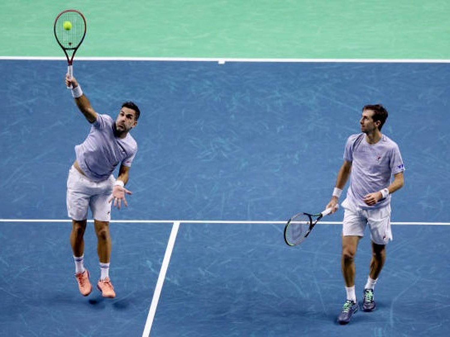 “Machi” González y Molteni no pudieron llegar a la final