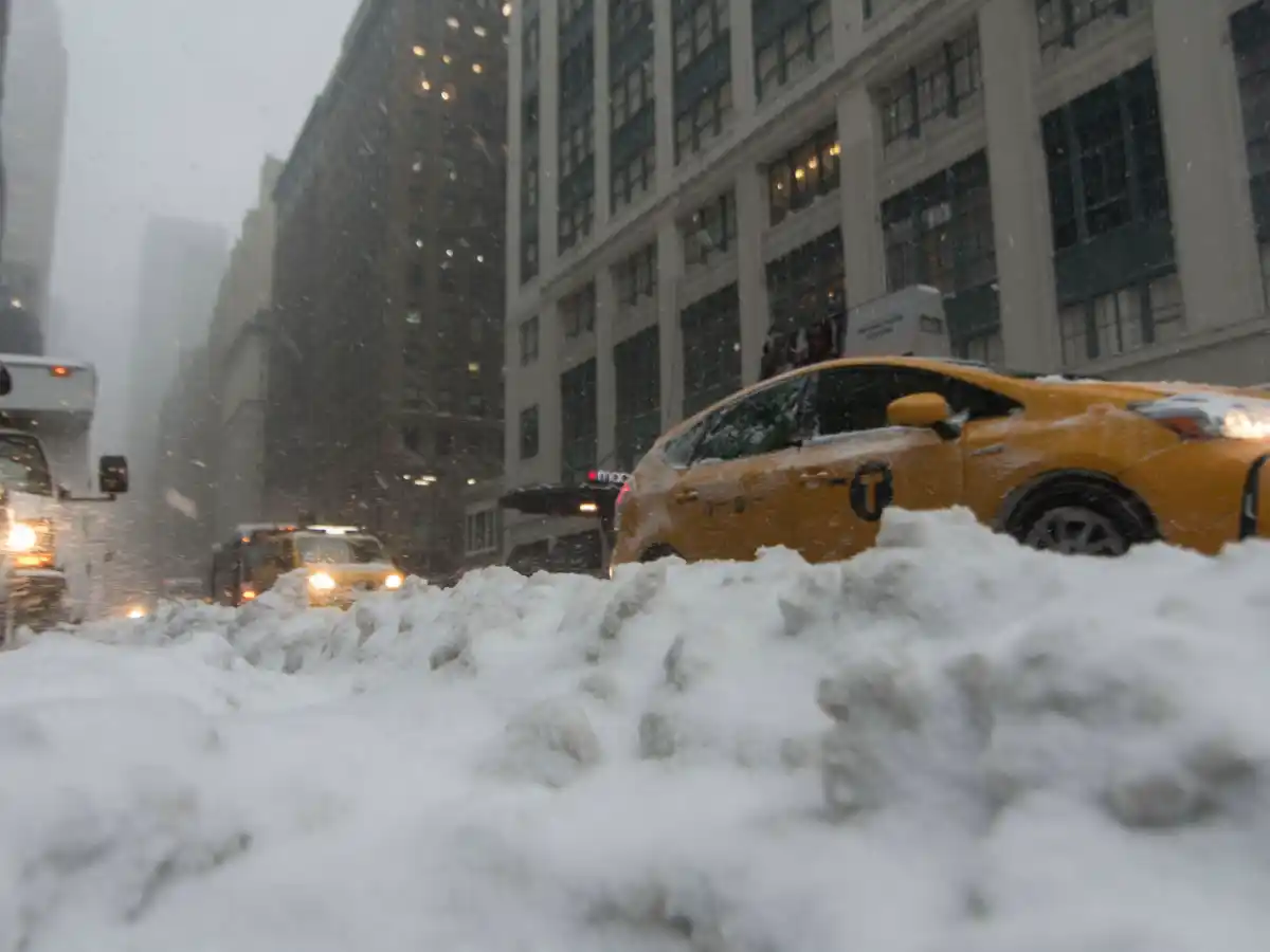 Por el "ciclón bomba"  Estados Unidos tendrá  temperaturas más frías que en Marte