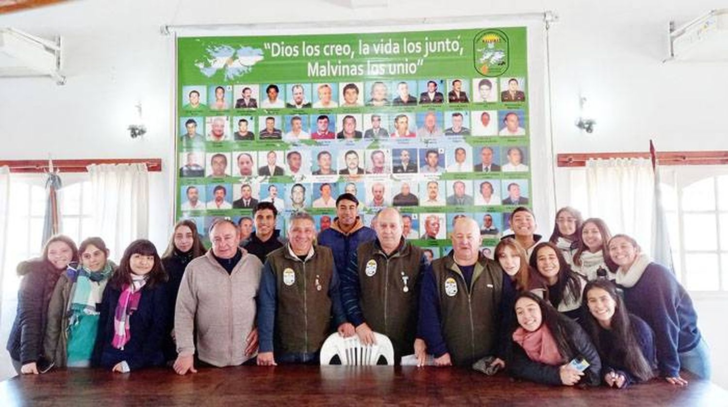 �S40 x Malvinas⬝  Visita al Centro de Veteranos  de Concordia