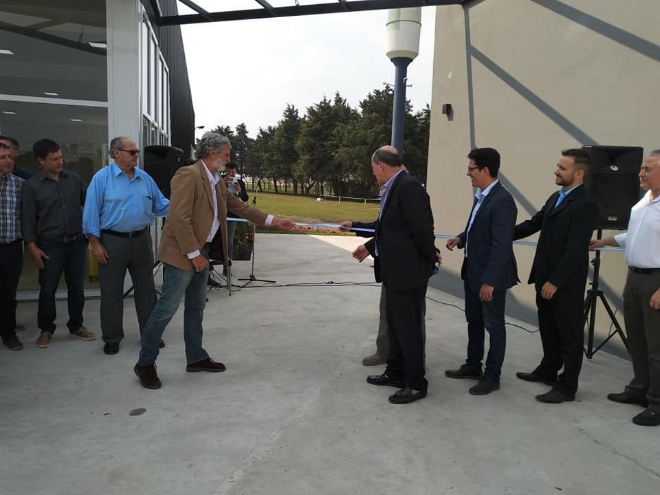 Se inauguró un salón de Usos Múltiples en el Parque Industrial de Urdinarrain