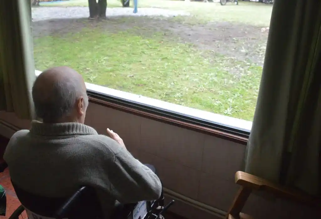 Los días en el geriátrico con la cuarentena 
