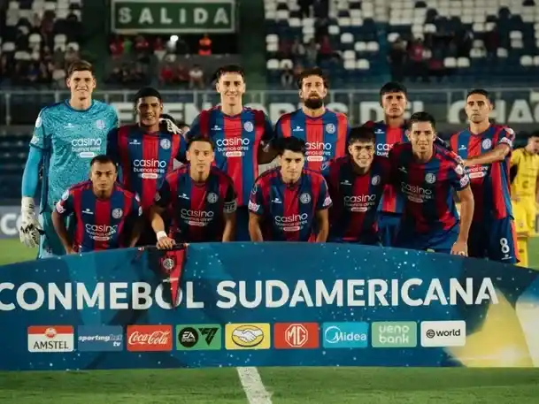 San Lorenzo afrontará este martes un compromiso de alto voltaje cuando reciba al Santos de Neymar desde las 19. Foto: CONMEBOL