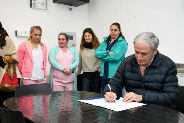 Recepción oficial de la nueva sala de Internación Pediátrica del Hospital Municipal de Chascomús