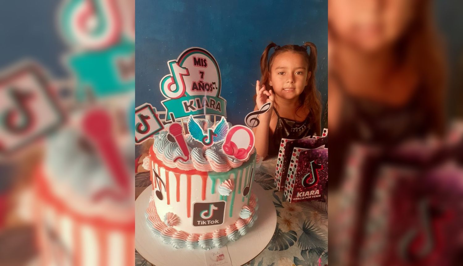 ¡Kiara Guilmen cumplió 7 añitos!