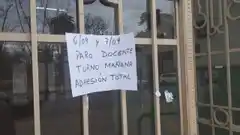 Alto acatamiento al paro docente en Tandil