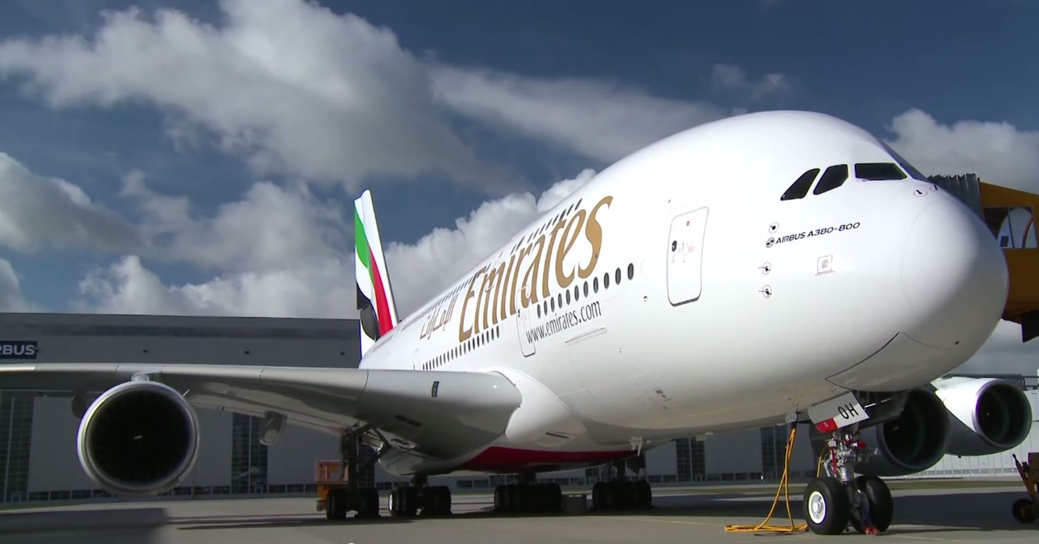 Emirates lanza la ruta más corta del mundo operada en A380