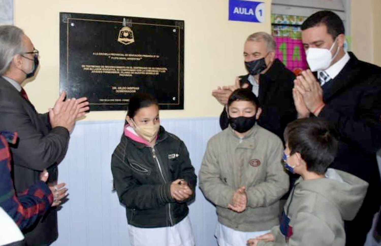 Acto por el centenario de la EPEP 54 
Escuela Naval Argentina en Villa Dos Trece