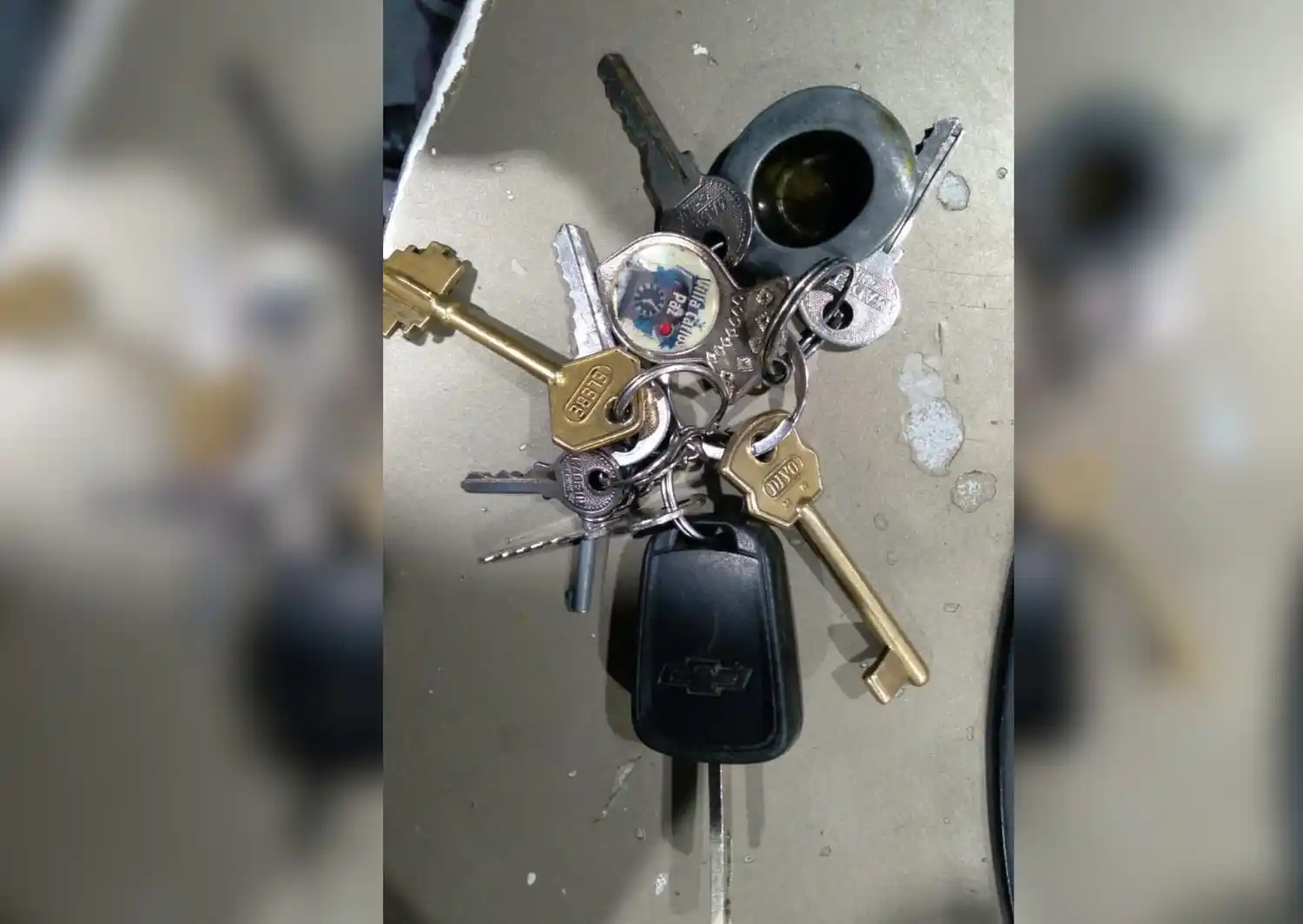 Llaves encontradas
