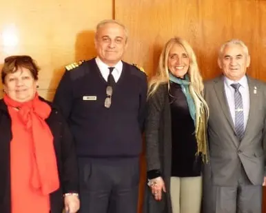 Brownianos visitaron la Escuela Nacional de Pesca