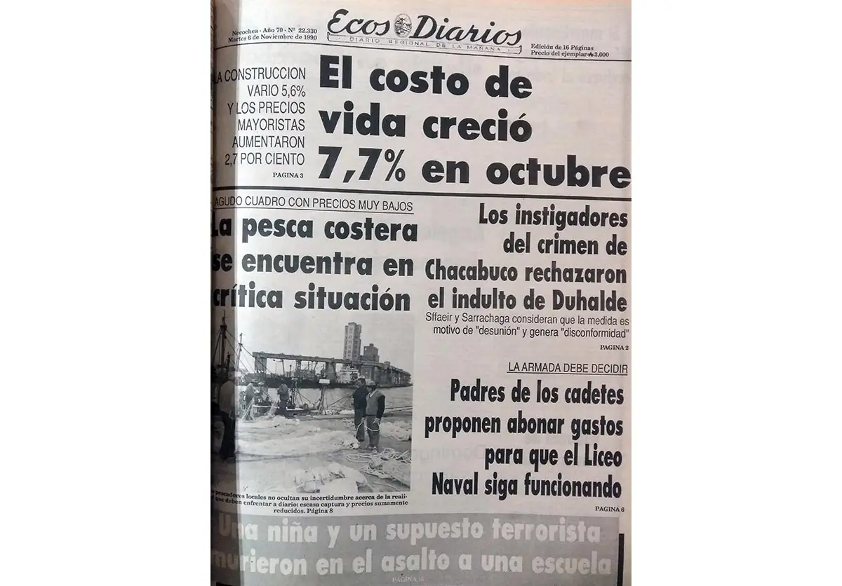 Martes 6 de noviembre de 1990