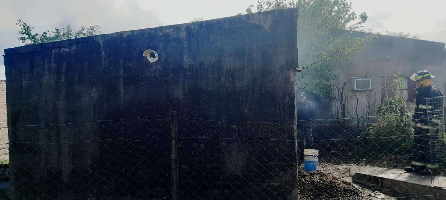 Tragedia en Vera: encontraron un hombre muerto tras un grave incendio