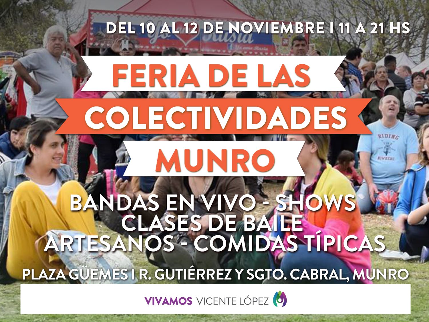 Vuelve la Feria de las Colectividades a Munro