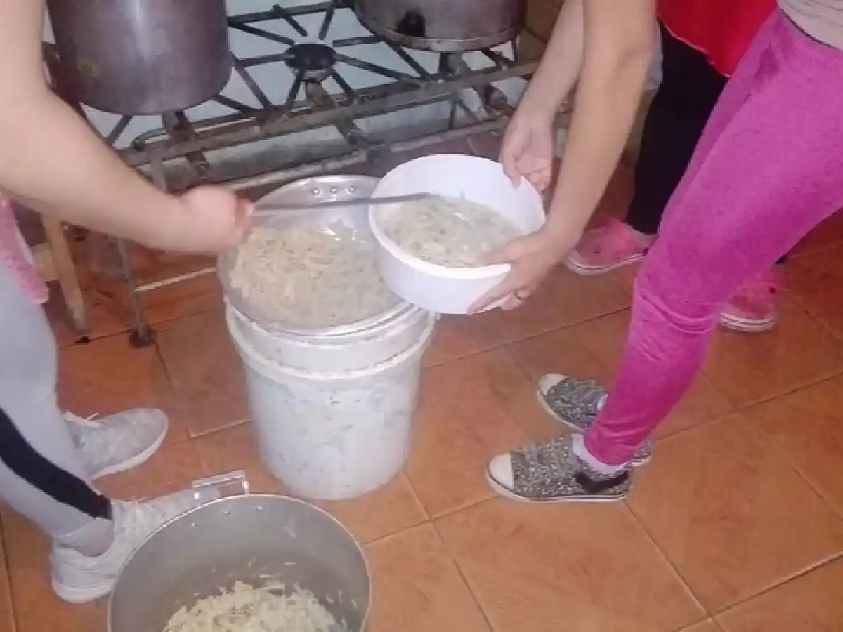Comedor comunitario de La Milka necesitan mercadería para seguir ayudando 