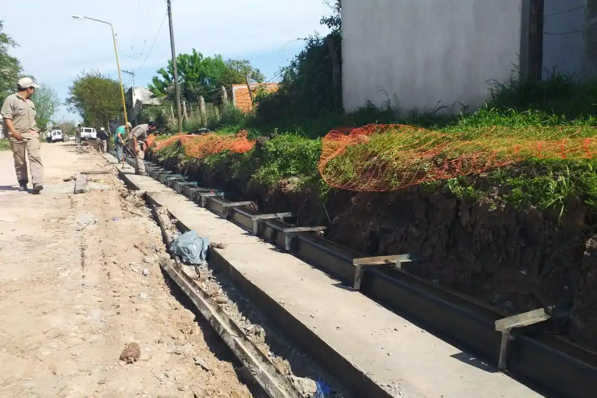 Consorcios y obras: Avanza el mejoramiento de distintas calles 
