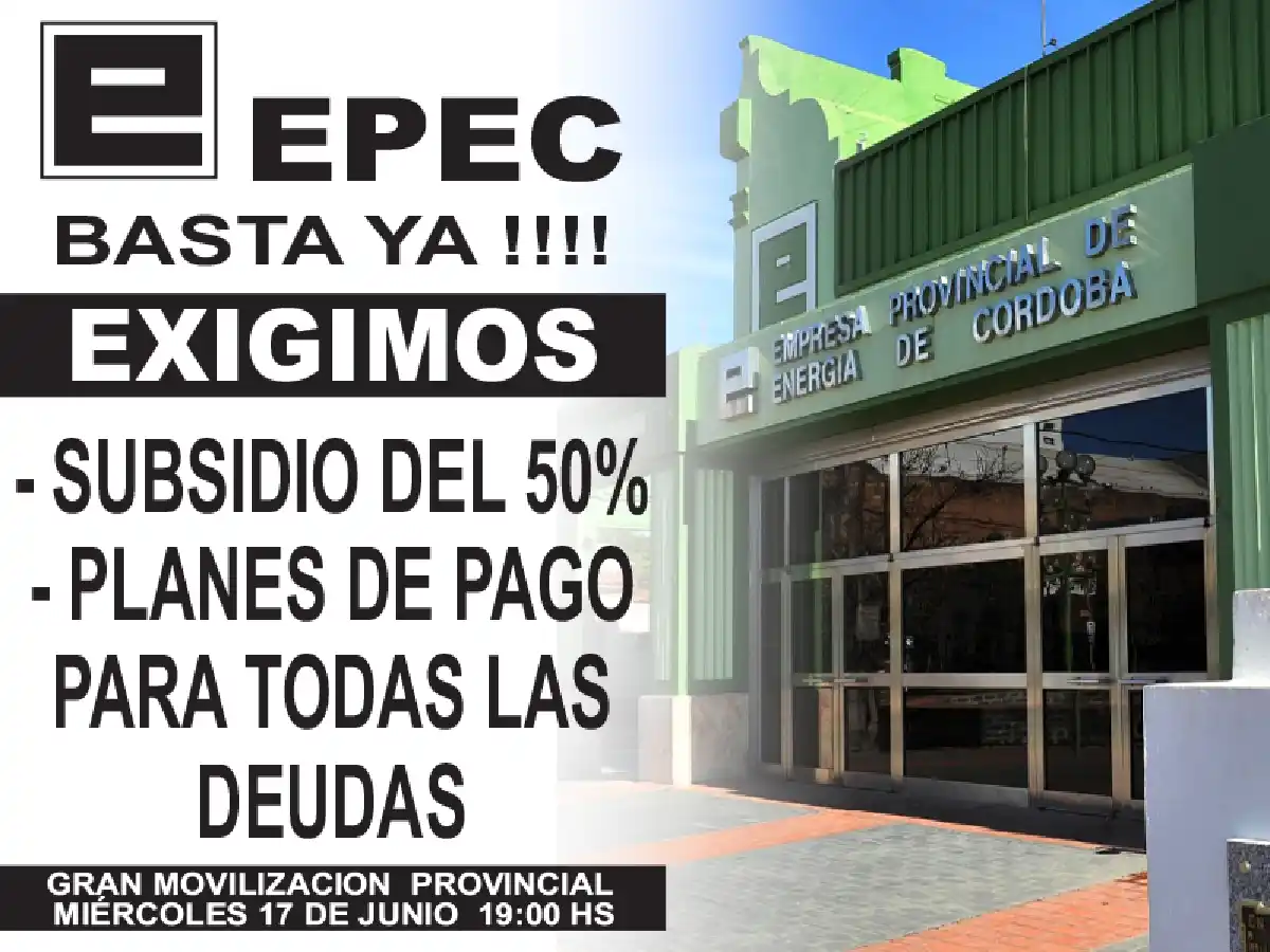 Comerciantes e industriales marcharán para pedir refinanciación de deudas a Epec
