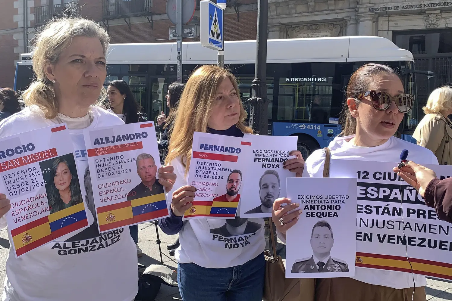 Pedro Sánchez reconoce que hay  14  españoles presos en Venezuela