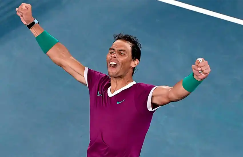 Nadal consiguió el récord de Grand Slam con una victoria épica en el Abierto de Australia