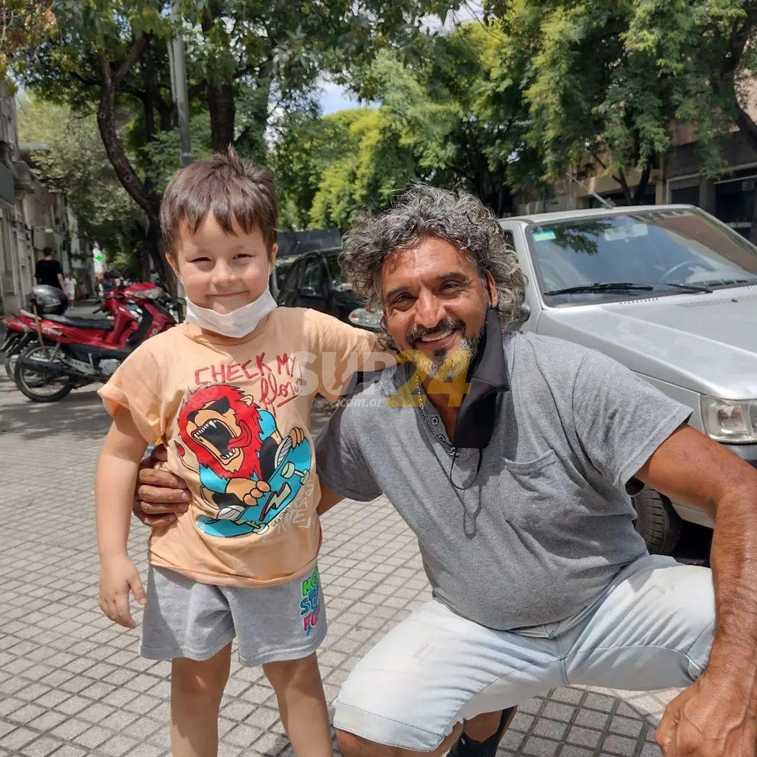 Rufino: después del cáncer infantil, “Lelu” avanza