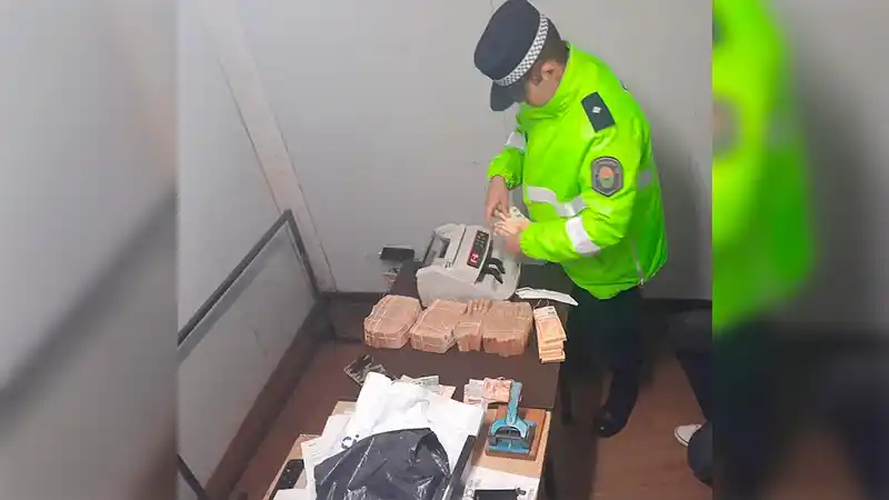 El Juzgado Federal de Gualeguaychú secuestró una camioneta que iba con una cifra millonaria
