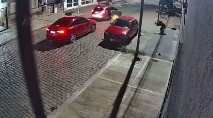 La secuencia quedó filmada.