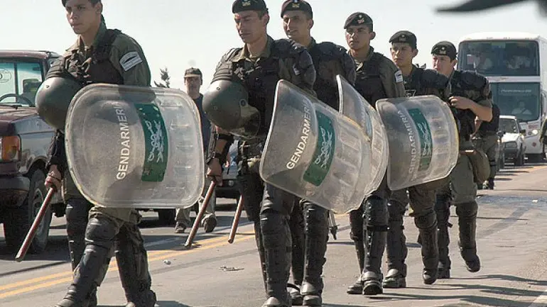  General Rodríguez: Corte e incidentes en Panamericana por protesta de vecinos inundados