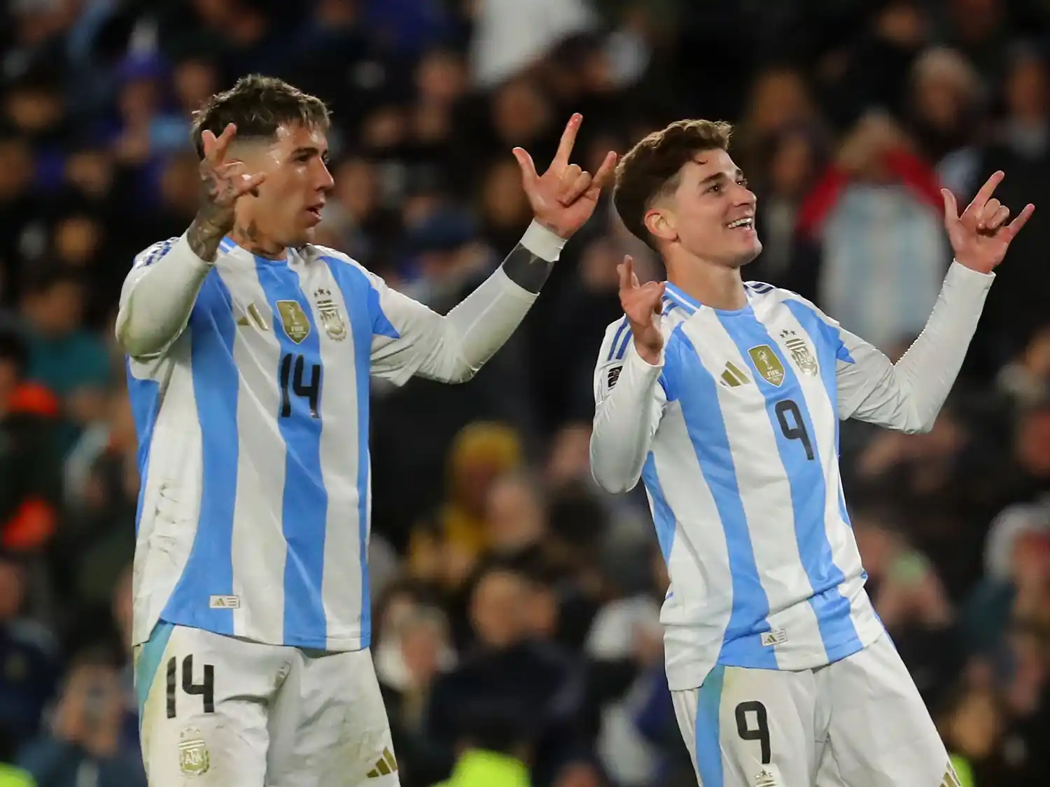 Enzo Fernández y Julián Álvarez. Una dupla con sangre "Millonaria".