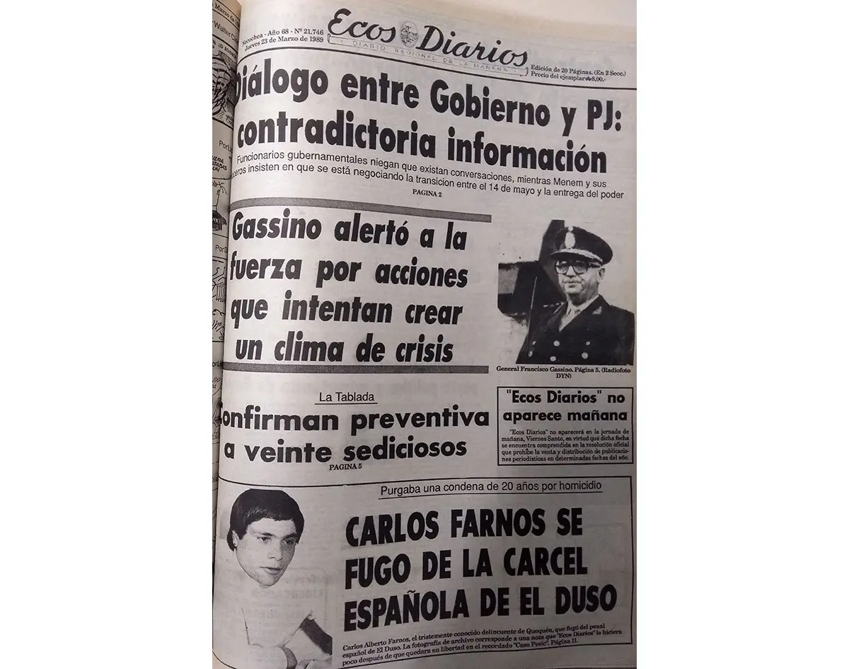Viernes 24 de marzo de 1989