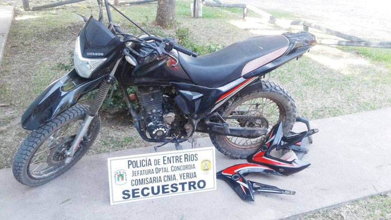 La policía recupera motos robadas