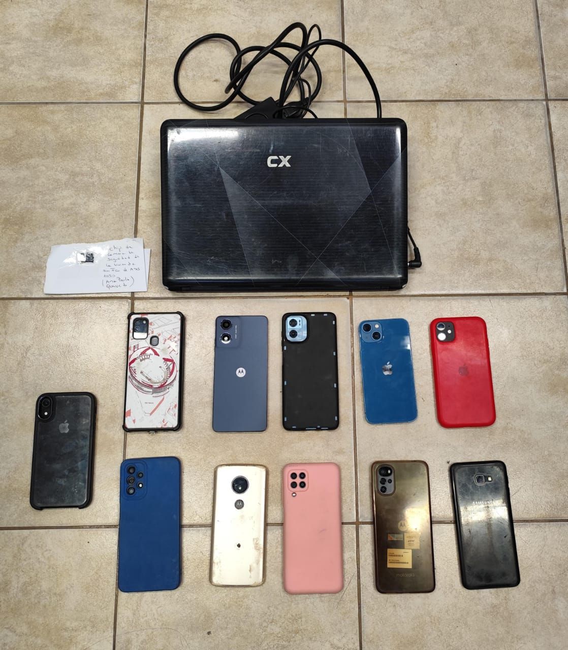 elementos secuestrados