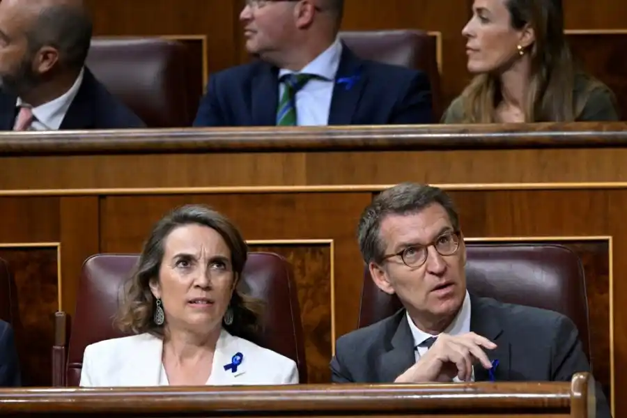 Nuñez Feijóo es el candidato opositor que más mide en las encuestas. Foto: AFP