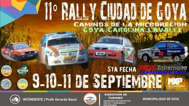 Rally de Goya.  Arrancan las Inscripciones.