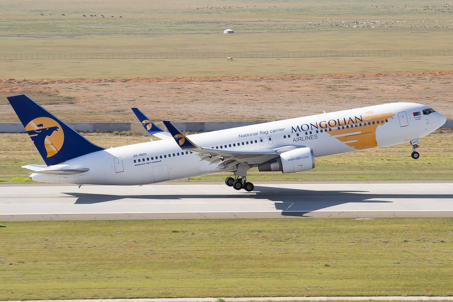 Planespotting en Ulaanbaatar, un logbook